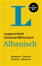 Langenscheidt Universal-Wörterbuch Albanisch