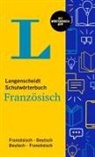 Langenscheidt Schulwörterbuch Französisch, m.  Buch, m.  Online-Zugang