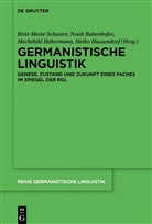 Noah Bubenhofer, Mechthild Habermann, Mechthild Habermann u a, Heiko Hausendorf, Heiko Hausendorf u a, Britt-Marie Schuster - Germanistische Linguistik