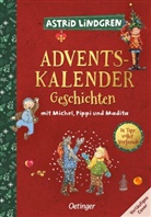 Björn Berg, Katrin Engelking, Astrid Lindgren, Björn Berg, Katrin Engelking, Ilon Wikland - Adventskalender-Geschichten mit Pippi, Michel und den Kindern aus Bullerbü