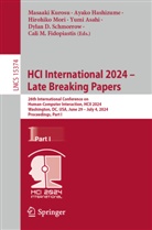 Yumi Asahi, Cali M. Fidopiastis, Ayako Hashizume, Masaaki Kurosu, Hirohiko Mori, Hirohiko Mori et al... - HCI International 2024 - Late Breaking Papers