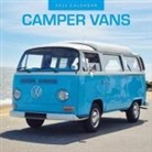 Red Robin - Camper Vans 2025 Square Wall Calendar
