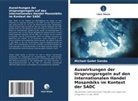 Michael Godet Sambo - Auswirkungen der Ursprungsregeln auf den internationalen Handel Mosambiks im Kontext der SADC