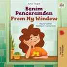 Kidkiddos Books, Rayne Coshav - From My Window (Turkish English Bilingual Kids Book)