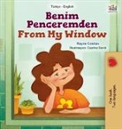 Kidkiddos Books, Rayne Coshav - From My Window (Turkish English Bilingual Kids Book)