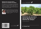 Bhupal Patil - Patrones de uso de la tierra agrícola en el distrito de solapur