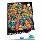 Trötsch Verlag GmbH &amp; Co. KG - Trötsch Jahresbezogenes Hausaufgabenheft Grundschule Monsterparty 24/25