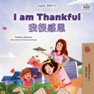 Shelley Admont, Kidkiddos Books - I am Thankful (English Traditional Chinese Bilingual Children's Book)