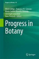Francisco M. Canovas, Francisco M. Cánovas, Carmen Risueño Almeida et al, Christoph Leuschner, Ulrich Lüttge, Francisco M Canovas... - Progress in Botany Vol. 85