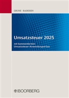Jörg Grune, Jörg (Dr.) Grune, Rolf-Rüdiger Radeisen, Rolf-Rüdiger (Professo Radeisen, Steuerberaterver Niedersachsen · Sachsen-Anhalt e, Steuerberaterver Niedersachsen Sachsen-Anhalt e V... - Umsatzsteuer 2025