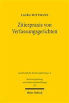 Laura Wittmann - Zitierpraxis von Verfassungsgerichten