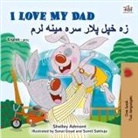 Shelley Admont, Kidkiddos Books - I Love My Dad (English Pashto Bilingual Children's Book)