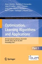 Santiago T. Álvarez, João P. Coelho, Florbela P. Fernandes, José Lima, Rui P. Lopes, João P Coelho et al... - Optimization, Learning Algorithms and Applications