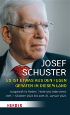 Josef Schuster - Es ist etwas aus den Fugen geraten in diesem Land