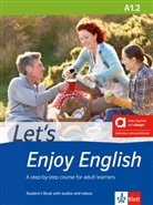 Let's Enjoy English - A2: Let's Enjoy English A1.2 - Hybrid Edition allango, m. 1 Beilage, 1