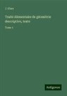 J. Kiaes - Traité élémentaire de géométrie descriptive, texte