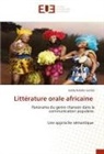 Leddy Bokako Lombe - Littérature orale africaine