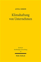 Anna Simon - Klimahaftung von Unternehmen