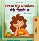 Kidkiddos Books, Rayne Coshav - From My Window (English Hindi Bilingual Kids Book)