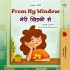 Kidkiddos Books, Rayne Coshav - From My Window (English Hindi Bilingual Kids Book)