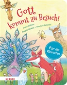 Franz Hübner, Angela Glökler, Rea Grit Zielinski - Gott kommt zu Besuch (Pappbilderbuch)