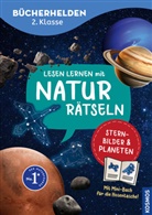 Leonie Duppke - Lesen lernen mit Naturrätseln, Bücherhelden 2. Klasse, Sternbilder & Planeten