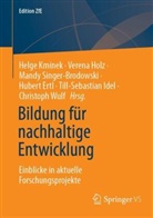 Hubert Ertl, Verena Holz, Till-Sebastian Idel, Helge Kminek, Mandy Singer-Brodowski, Mandy Singer-Brodowski u a... - Bildung für nachhaltige Entwicklung