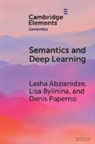 Lasha Abzianidze, Lasha (Utrecht University) Bylinina Abzianidze, Lisa Bylinina, Denis Paperno, Paperno Denis - Semantics and Deep Learning