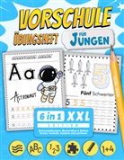 Amanda Piniecka - Vorschule Übungsheft für Jungen - 6 in 1 XXL Edition