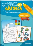 Peter Braun, Stefan Lohr, Peter Braun, Stefan Lohr - Malen und Rätseln für Kindergartenkinder. Fahrzeuge