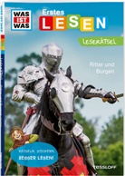 Christina Braun, Tobias Laxy, Annelie Stenzel, Tobias Laxy, Annelie Stenzel - WAS IST WAS Erstes Lesen. Leserätsel Ritter und Burgen
