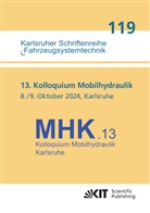 Marcus Geimer - 13. Kolloquium Mobilhydraulik : Karlsruhe, 8./9. Oktober 2024