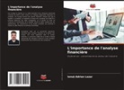 Ionu_-Adrian Lazar, Ionu¿-Adrian Lazar - L'importance de l'analyse financière