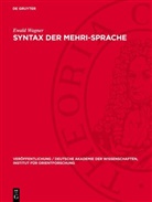 Ewald Wagner - Syntax der Mehri-Sprache