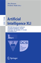 Max Bramer, Stahl, Frederic Stahl - Artificial Intelligence XLI