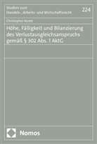 Christopher Runte - Höhe, Fälligkeit und Bilanzierung des Verlustausgleichsanspruchs gemäß § 302 Abs. 1 AktG