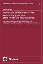 Jessica Hamed - Psychische Belastungen in der Vorbereitung auf das erste juristische Staatsexamen