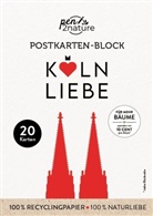 pen2nature - Postkartenblock Köln-Liebe