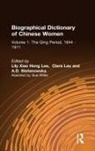 Clara Lau, Lily Xiao Hong Lee, A. D. Stefanowska - Biographical Dictionary of Chinese Women