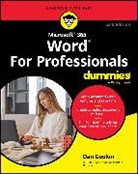 Dan Gookin, Gookin Dan - Microsoft 365 Word for Professionals for Dummies