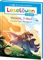 Ann-Katrin Heger, Max Meinzold, Loewe Erstlesebücher, Loewe Erstlesebücher - Leselöwen 2. Klasse - Vorsicht, T-Rex!
