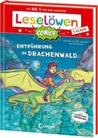Barbara van den Speulhof, Barbara van den Speulhof, Kurzi Shortriver, Loewe Erstlesebücher, Loewe Erstlesebücher - Leselöwen Comics 1. Klasse - Entführung im Drachenwald