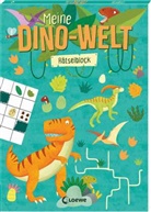 Loewe Kreativ, Lernen und Rätseln, Loewe Kreativ, Loewe Lernen und Rätseln - Meine Dino-Welt - Rätselblock