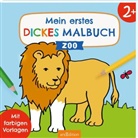Corina Beurenmeister - Mein erstes dickes Malbuch ab 2 - Zoo