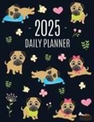 Happy Oak Tree Press - Pug Planner 2025