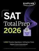 Kaplan Test Prep, Kaplan Test Prep - SAT Total Prep 2026: Includes 4 Full Length Practice Tests, 1,100+ Practice Questions + 1 Year Access to Online Quizzes and Video Lessons and Tutorials