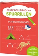 Carmen Eisendle, Loewe Lernen und Rätseln - Schreiben lernen mit Spurrillen - Schreibvorübungen