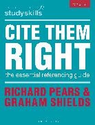 Richard Pears, Pears Richard, Graham Shields, Shields Graham - Cite Them Right