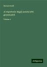 Michele Baffi - Al repertorio degli antichi atti governativi