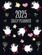 Pimpom Pretty Press - Penguin Daily Planner 2025